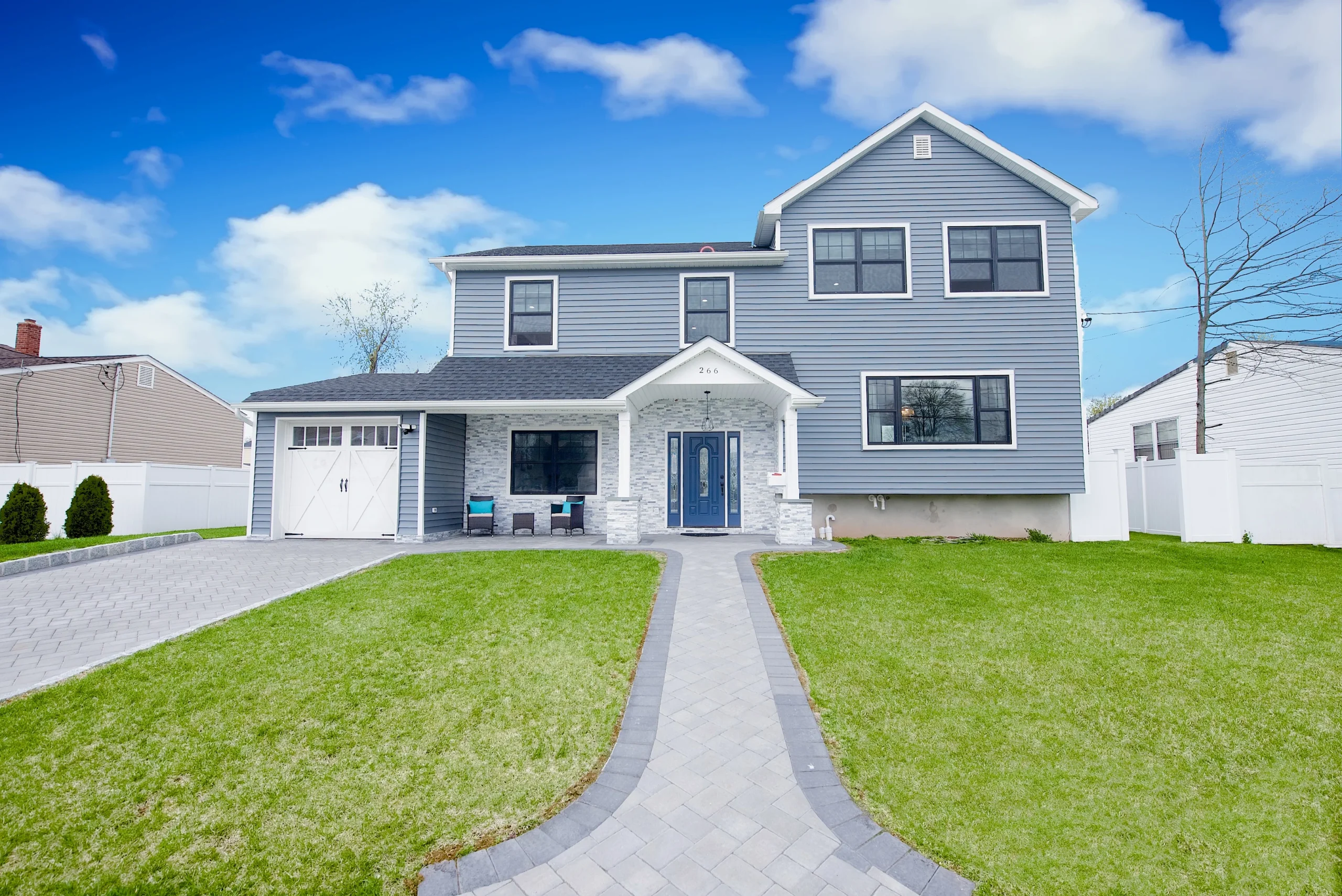 Custom Masonry Entryway