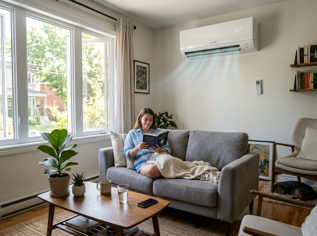 Professional HVAC Technician working on an Air Conditioning Unit