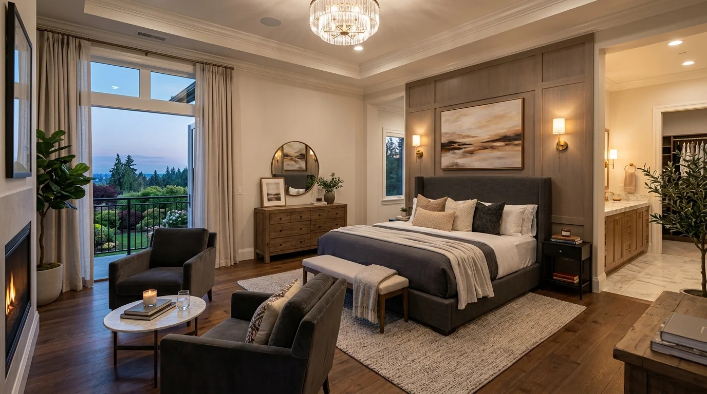 Beautifully constructed modern living space by a professional builder