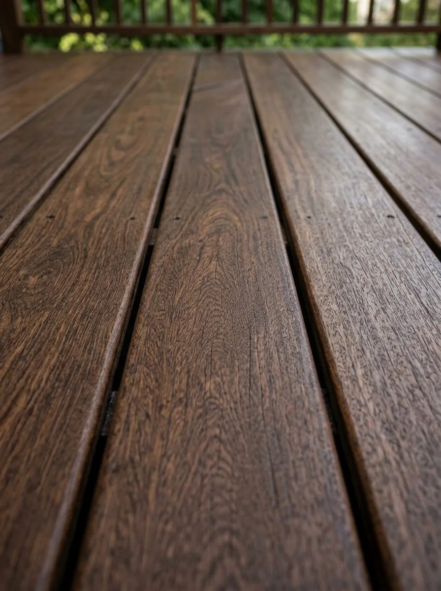 Premium ipe hardwood deck on a New Jersey home